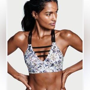 Victoria Secret sport bra star confetti strappy style